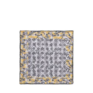 پوشت طرحدار زردطوسی ساتن