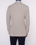 کت B121 یقه ناچ BAZZELLI STYLE دراپ 8 کرم - Image 4