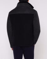 کاپشن N42 یقه خزدار ایستاده WOOL یشمی - Image 6