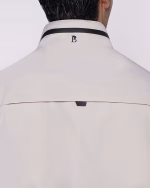 کاپشن N36 یقه ایستاده کلاه دار Stone - Image 4