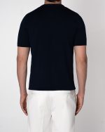 تیشرت D37 یقه گرد مشکی - Image 3
