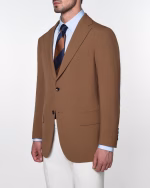 کت تک B149 یقه ناچ Bazzelli Style شتری - Image 2