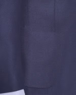 کت تک B88 یقه ناچ بانتو دوزی دوجیب بلوبلک - Image 4
