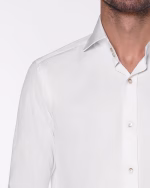 پیراهن P382 یقه بک کرم روشن - Image 2