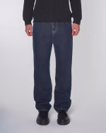 شلوار Baggy Style TJ12 سورمه ای افکت دار