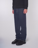شلوار Baggy Style TJ12 سورمه ای افکت دار - Image 2