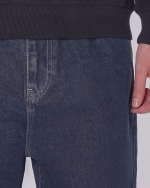 شلوار Baggy Style TJ12 سورمه ای افکت دار - Image 3