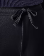 شلوار Casual Baggy T133 کجراه مشکی - Image 4